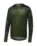 GORE camiseta de manga larga - TRAILKPR - negro/gris