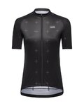 GORE jersey de manga corta - DAILY WMN - negro/blanco