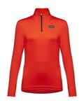 GORE camiseta de manga larga - EVERYDAY THERMO 1/4-ZIP WMN - naranja