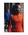 GORE camiseta de manga larga - EVERYDAY THERMO 1/4-ZIP WMN - naranja