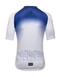 GORE jersey de manga corta - GRID FADE 2.0 - blanco/azul