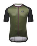 GORE jersey de manga corta - GRID FADE 2.0 - verde/púrpura