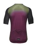 GORE jersey de manga corta - GRID FADE 2.0 - verde/púrpura