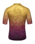 GORE jersey de manga corta - RAIN CAMO - amarillo/púrpura