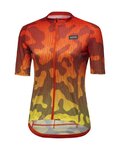 GORE jersey de manga corta - RAIN CAMO WMN - naranja/amarillo
