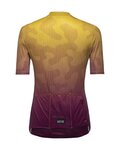 GORE jersey de manga corta - RAIN CAMO WMN - amarillo/púrpura