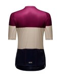 GORE jersey de manga corta - SPIRIT STRIPES - púrpura/negro/beige