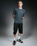 GORE pantalones cortos sin tirantes - LUPRA GORE-TEX - negro