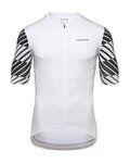 GORE jersey de manga corta - SWIFTRIDE OPTICAL - blanco/negro