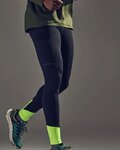 GORE pantalones largos sin tirantes - CONCURVE - negro/amarillo