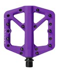 CRANKBROTHERS pedales - STAMP 1 SMALL - púrpura