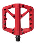 CRANKBROTHERS pedales - STAMP 1 SMALL - rojo