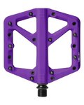 CRANKBROTHERS pedales - STAMP 1 LARGE - púrpura