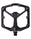 CRANKBROTHERS pedales - STAMP 7 Large - negro/rosa