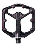 CRANKBROTHERS pedales - STAMP 7 Small - negro/rosa