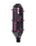 CRANKBROTHERS pedales - STAMP 7 Small - negro/rosa