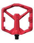 CRANKBROTHERS pedales - STAMP 0 LARGE - rojo