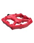 CRANKBROTHERS pedales - STAMP 0 LARGE - rojo