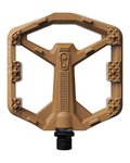 CRANKBROTHERS pedales - STAMP 0 SMALL - marrón