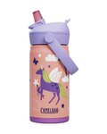 CAMELBAK botella de agua - THRIVE FLIP STRAW KIDS VSS 0,35 L - naranja/multicolor