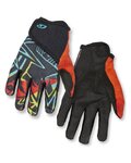 GIRO guantes de dedos largos - DND JR II - negro/naranja