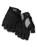 GIRO guantes de dedos cortos - STRADE DURE - negro