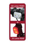 BLACKBURN luz - 2FER USB + 2FER USB - negro