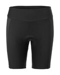 GIRO pantalones cortos sin tirantes - ARC SHORT W PLUS LINER - negro