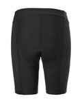 GIRO pantalones cortos sin tirantes - ARC SHORT W PLUS LINER - negro