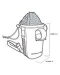 BLACKBURN bolsa - OUTPOST - negro