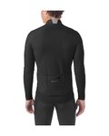 GIRO maillot de invierno de manga larga - CHRONO THERMAL - negro