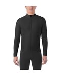 GIRO maillot de invierno de manga larga - CHRONO THERMAL - negro