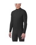 GIRO maillot de invierno de manga larga - CHRONO THERMAL - negro