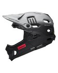 BELL casco - SUPER DH - gris/negro
