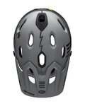 BELL casco - SUPER DH - gris/negro