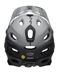 BELL casco - SUPER DH - gris/negro