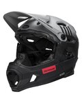 BELL casco - SUPER DH - gris/negro