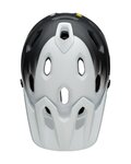 BELL casco - SUPER DH - blanco/negro