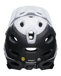 BELL casco - SUPER DH - blanco/negro