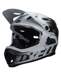 BELL casco - SUPER DH - blanco/negro