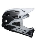 BELL casco - SUPER DH - blanco/negro