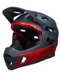 BELL casco - SUPER DH - verde/rojo