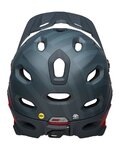 BELL casco - SUPER DH - verde/rojo