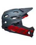 BELL casco - SUPER DH - verde/rojo