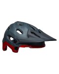 BELL casco - SUPER DH - verde/rojo