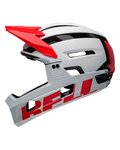 BELL casco - SUPER AIR R - blanco/rojo