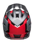 BELL casco - SUPER AIR R SPHERICAL - gris/rojo