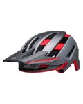 BELL casco - SUPER AIR R SPHERICAL - gris/rojo