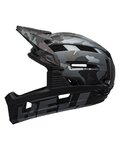 BELL casco - SUPER AIR R SPHERICAL - negro/gris