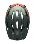 BELL casco - SUPER AIR R SPHERICAL - verde/rojo